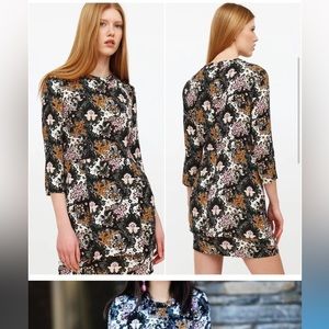 Alc mini dress in vivid print 0